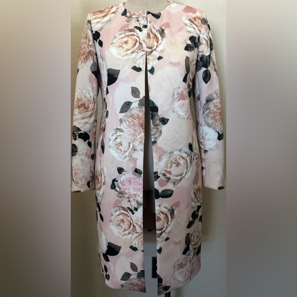 Calvin Klein Pink Floral Women's Blazer